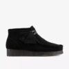 Γυναικείες μπότες Wallabee™ από μαύρο σουέτ Γυναικείες μπότες Wallabee™ από μαύρο σουέτ