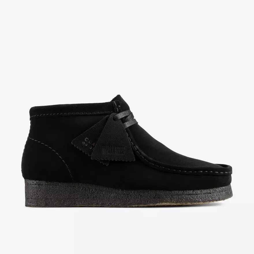 Γυναικείες μπότες Wallabee™ από μαύρο σουέτ Γυναικείες μπότες Wallabee™ από μαύρο σουέτ