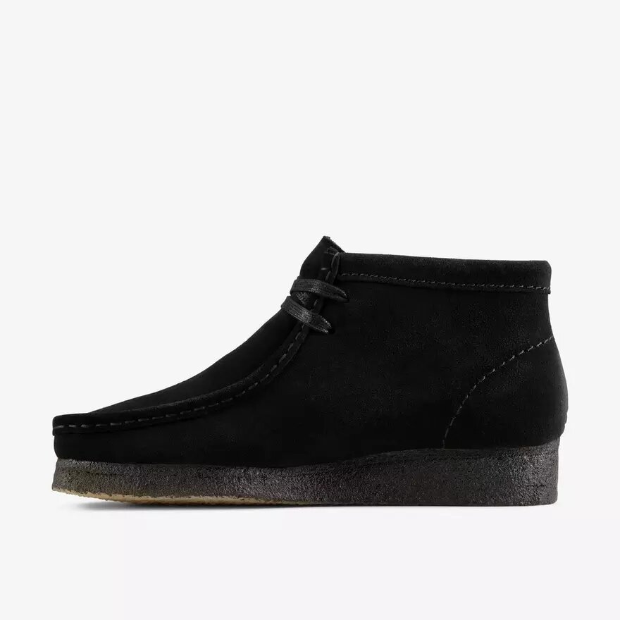 Γυναικείες μπότες Wallabee™ από μαύρο σουέτ Γυναικείες μπότες Wallabee™ από μαύρο σουέτ