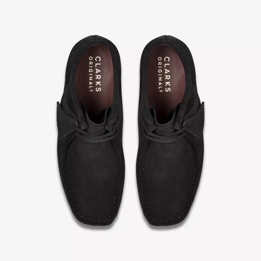 Γυναικείες μπότες Wallabee™ από μαύρο σουέτ Γυναικείες μπότες Wallabee™ από μαύρο σουέτ