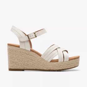 Γυναικείες πλατφόρμες Sabina Strap από κρεμ δέρμα Γυναικείες πλατφόρμες Sabina Strap από κρεμ δέρμα