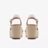 Γυναικείες πλατφόρμες Sabina Strap από κρεμ δέρμα Γυναικείες πλατφόρμες Sabina Strap από κρεμ δέρμα