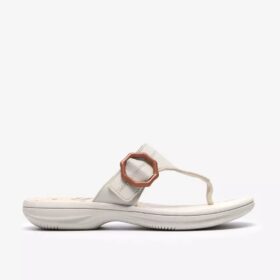 Γυναικείες σαγιονάρες Breeze Cove σε χρώμα off white