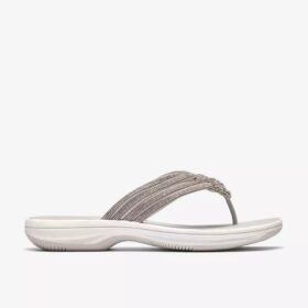 Γυναικείες σαγιονάρες Breeze Gem Silver