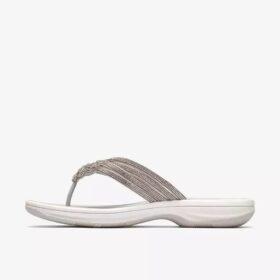 Γυναικείες σαγιονάρες Breeze Gem Silver