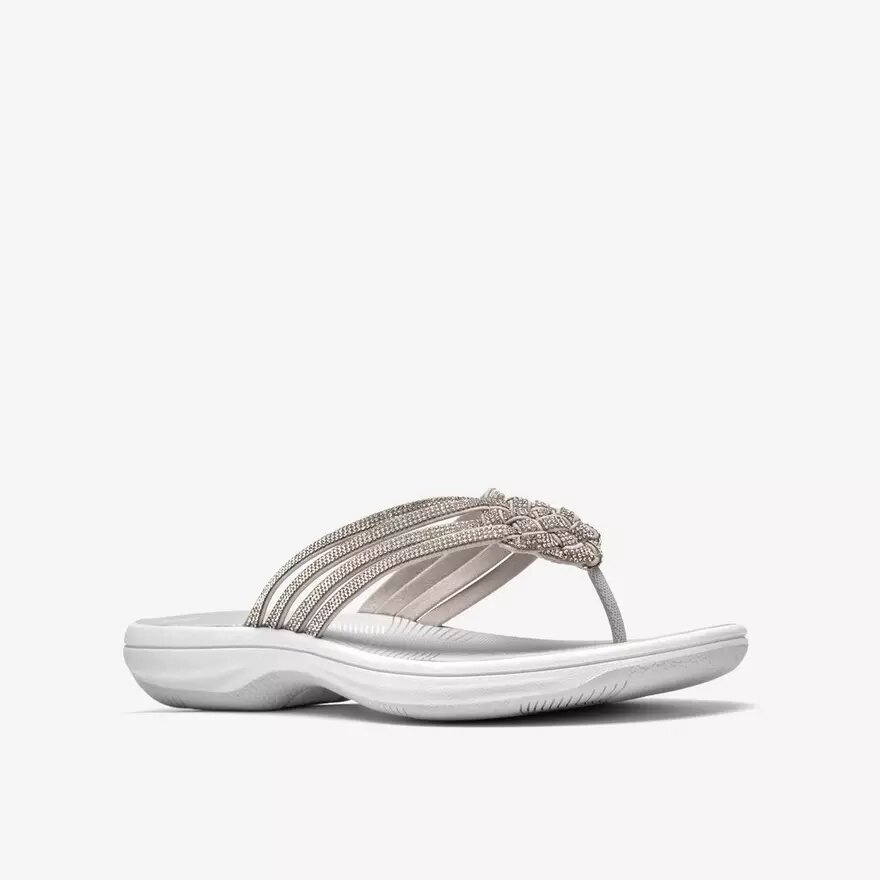 Γυναικείες σαγιονάρες Breeze Gem Silver Γυναικείες σαγιονάρες Breeze Gem Silver