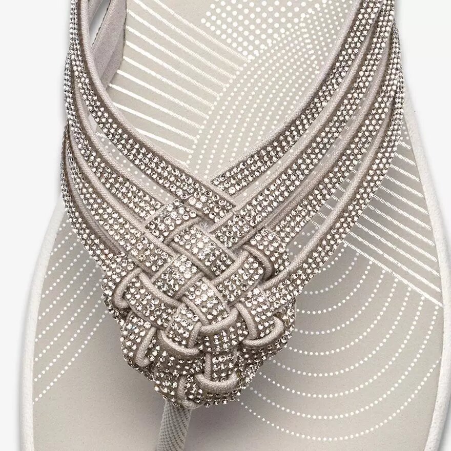 Γυναικείες σαγιονάρες Breeze Gem Silver Γυναικείες σαγιονάρες Breeze Gem Silver