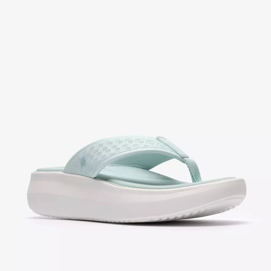 Γυναικείες σαγιονάρες Solevana Post σε χρώμα Seafoam Green Γυναικείες σαγιονάρες Solevana Post σε χρώμα Seafoam Green