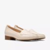 Γυναικείο δερμάτινο loafer Krystine Lily σε κρεμ χρώμα Γυναικείο δερμάτινο loafer Krystine Lily σε κρεμ χρώμα