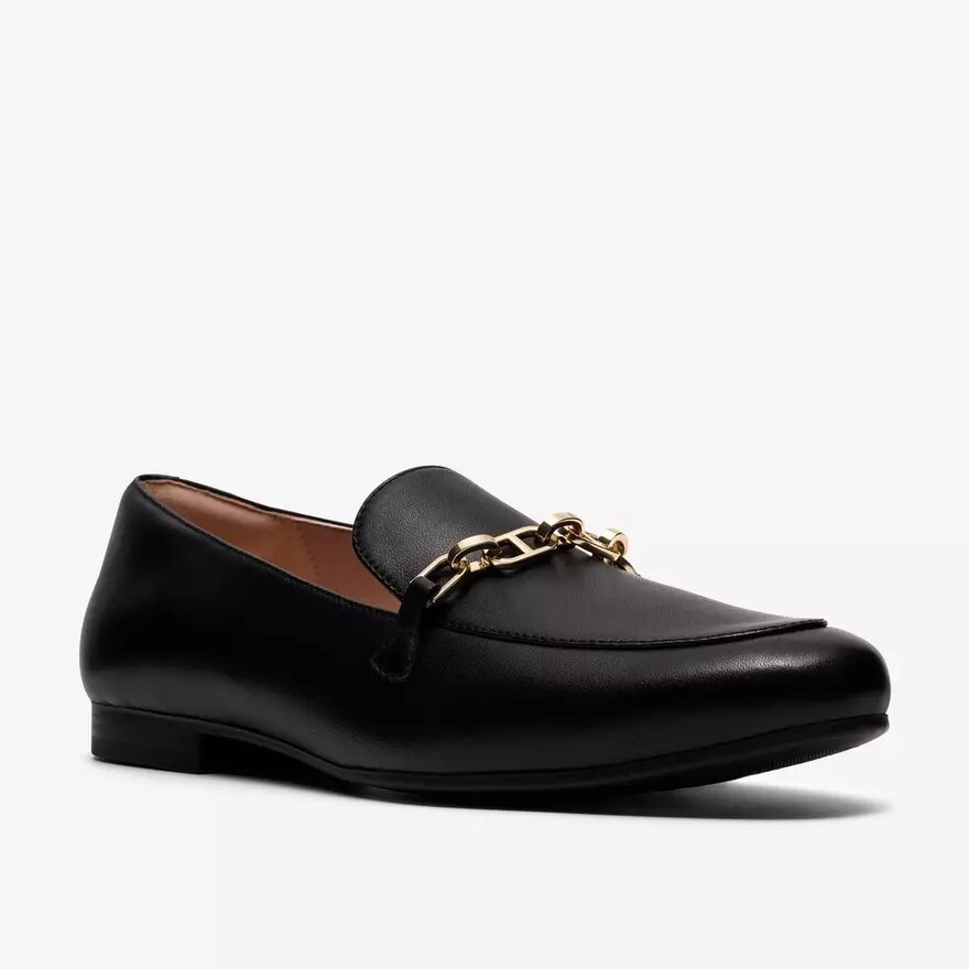 Γυναικείο Loafer Tamna Iris από μαύρο δέρμα Γυναικείο Loafer Tamna Iris από μαύρο δέρμα