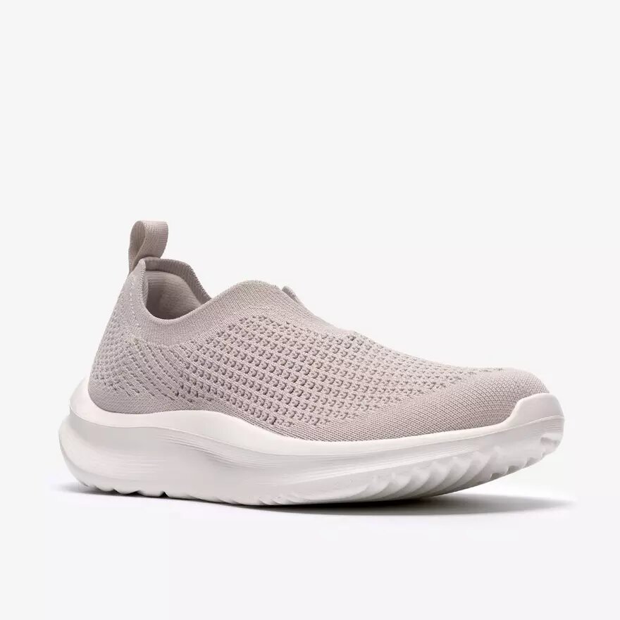 Γυναικείο πλεκτό Sneakers Solevana σε ανοιχτό γκρι Γυναικείο πλεκτό Sneakers Solevana σε ανοιχτό γκρι