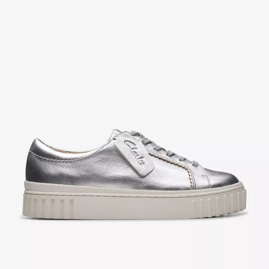 Γυναικείο Sneaker Mayhill Walk σε ασημί μεταλλικό χρώμα, ΗΠΑ Γυναικείο Sneaker Mayhill Walk σε ασημί μεταλλικό χρώμα, ΗΠΑ