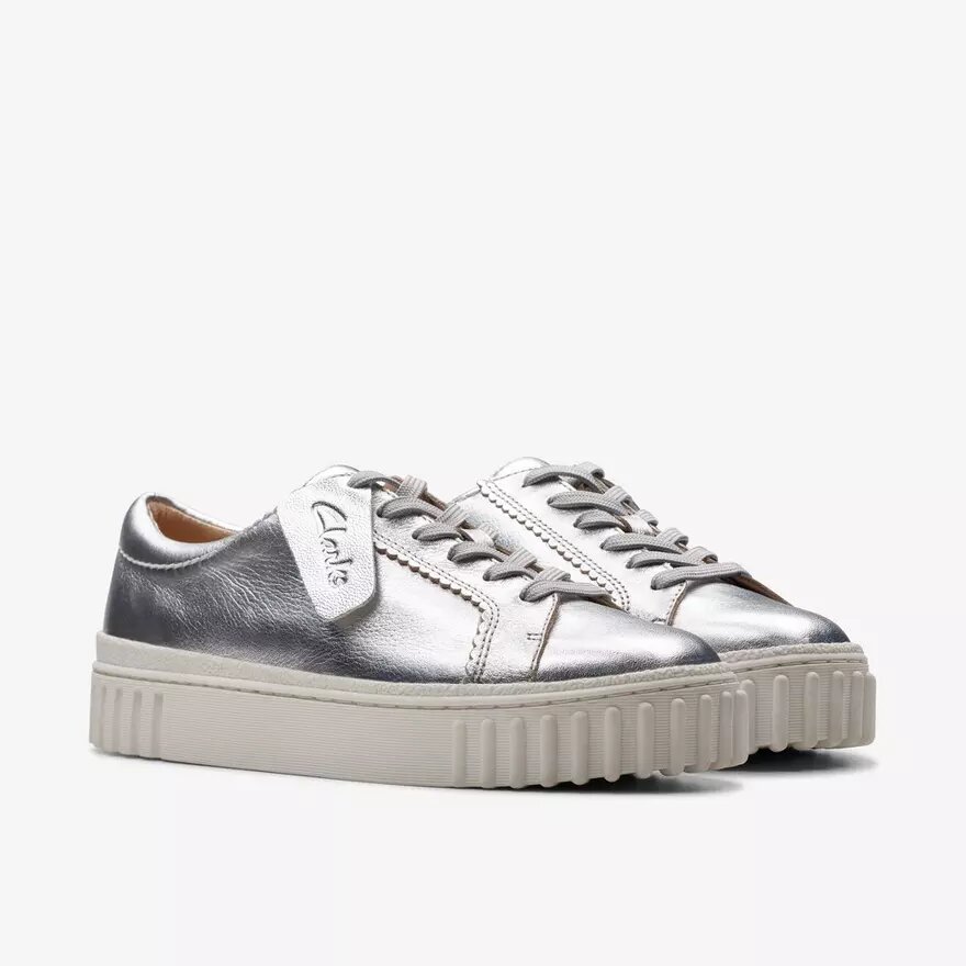 Γυναικείο Sneaker Mayhill Walk σε ασημί μεταλλικό χρώμα, ΗΠΑ Γυναικείο Sneaker Mayhill Walk σε ασημί μεταλλικό χρώμα, ΗΠΑ
