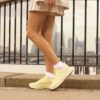 Γυναικείο Sneakers Pace Rise σε απαλό κίτρινο χρώμα