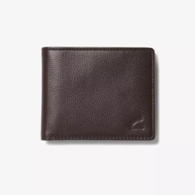 Κλασικό ανδρικό πορτοφόλι Slimfold με υφή «Pebble», καφέ, ΗΠΑ
