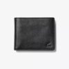 Κλασικό ανδρικό πορτοφόλι Slimfold με υφή «pebble», μαύρο, ΗΠΑ Κλασικό ανδρικό πορτοφόλι Slimfold με υφή «pebble», μαύρο, ΗΠΑ