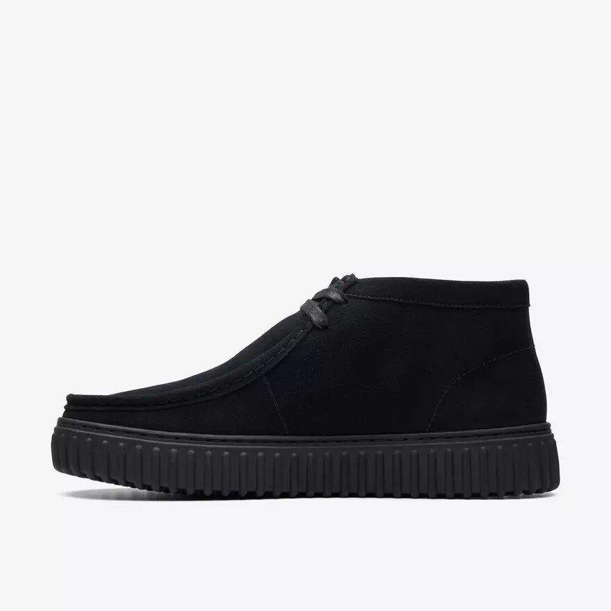Μποτάκια Torhill Hi από μαύρο σουέτ Μποτάκια Torhill Hi από μαύρο σουέτ