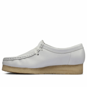 Μπότες Wallabee «White Leather» 26156624