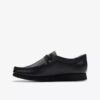 Παιδικά δερμάτινα παπούτσια Wallabee™ Older σε μαύρο χρώμα Παιδικά δερμάτινα παπούτσια Wallabee™ Older σε μαύρο χρώμα