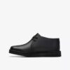 Παιδικά Desert Trek Older Μαύρα δερμάτινα Desert Boot Παιδικά Desert Trek Older Μαύρα δερμάτινα Desert Boot