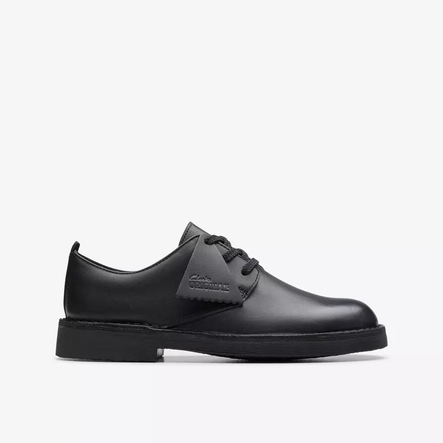 Παιδικά μαύρα Desert Boot μποτάκια London για μεγαλύτερα παιδιά Παιδικά μαύρα Desert Boot μποτάκια London για μεγαλύτερα παιδιά