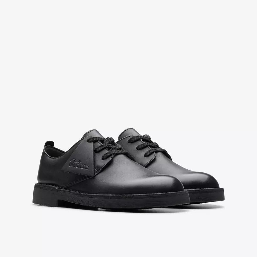 Παιδικά μαύρα Desert Boot μποτάκια London για μεγαλύτερα παιδιά Παιδικά μαύρα Desert Boot μποτάκια London για μεγαλύτερα παιδιά