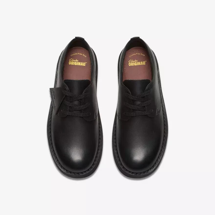 Παιδικά μαύρα Desert Boot μποτάκια London για μεγαλύτερα παιδιά Παιδικά μαύρα Desert Boot μποτάκια London για μεγαλύτερα παιδιά