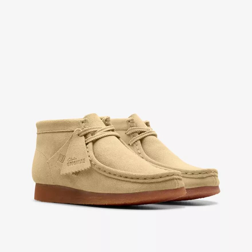 Παιδικά μποτάκια Wallabee™ Παπούτσια από σουέτ σε χρώμα Older Maple Παιδικά μποτάκια Wallabee™ Παπούτσια από σουέτ σε χρώμα Older Maple